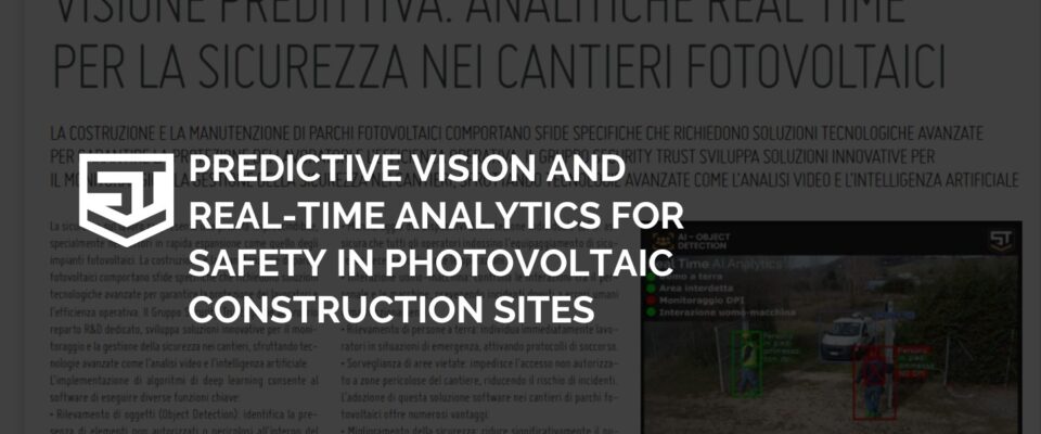 Predictive Vision And AI real time analytics